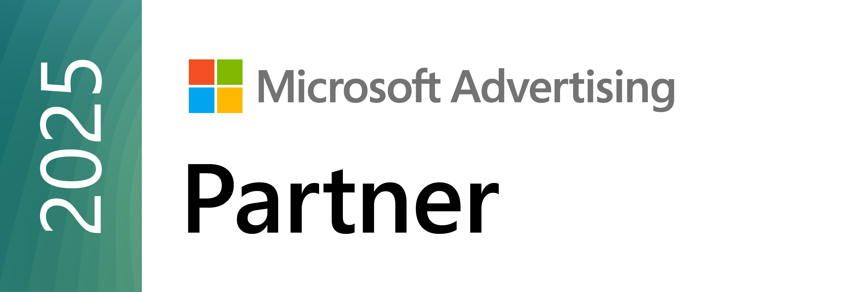 Microsoft Advertising Partner 2025 logo 