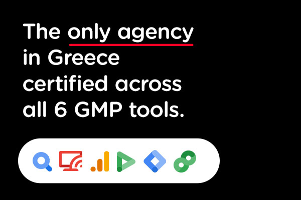 Relevance is the only agency in Greece certified across all 6 GMP tools