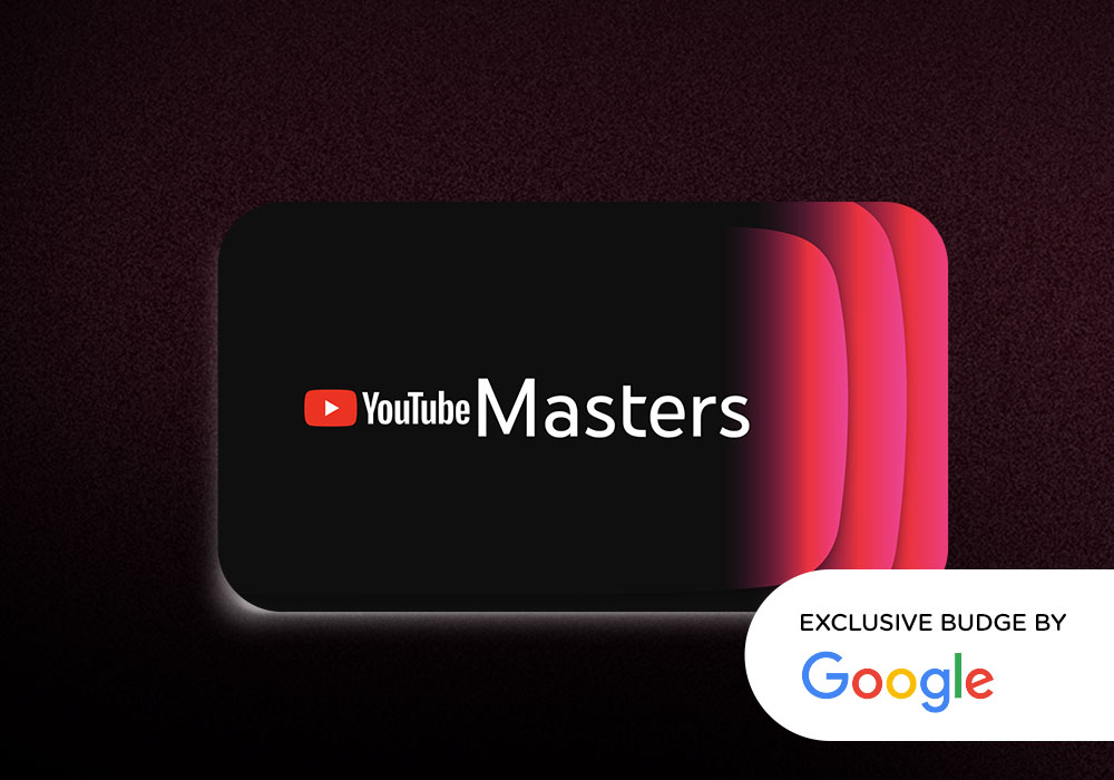 YouTube Masters Badge by Google 
