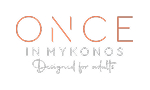 Once in Mykonos Logo