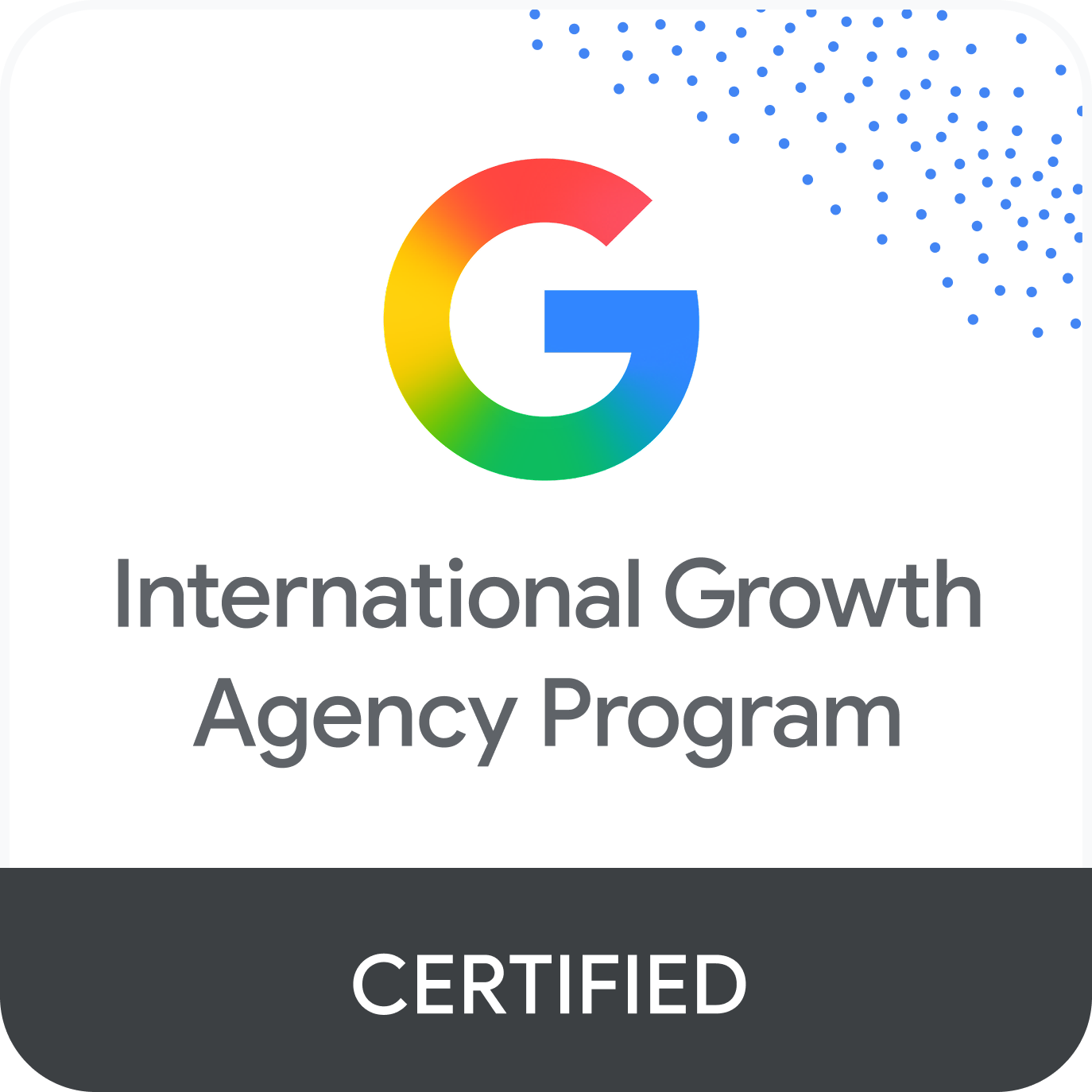 Google International Growth Agency Program 