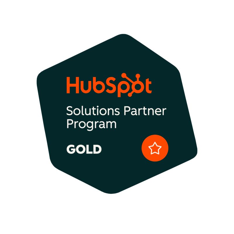 Hubspot Solutions Partner Program Gold