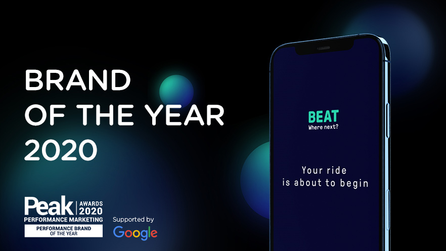 ''The Beat App was named the Brand of the Year 2020''