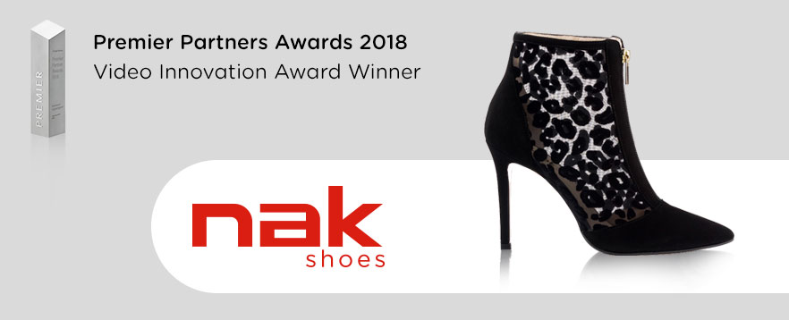 NAK Shoes Google Premier Partner Awards 2018 Winner